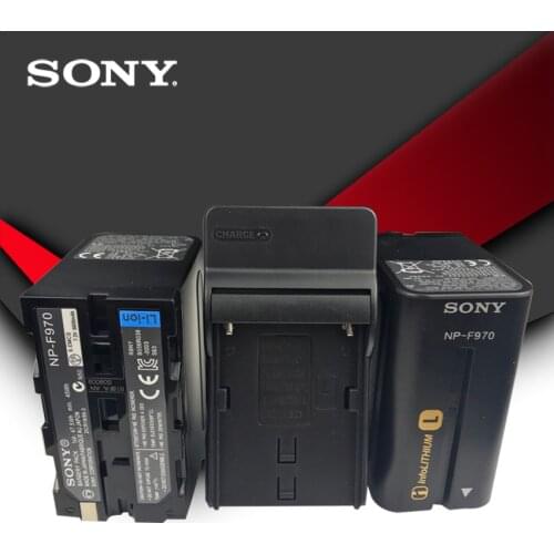 2pc/lot Sony Original NP-F970 NP F970 NPF970 Battery F930 F950 F960 F770 F570 CCD-RV100 TRV58 DCR-TRV110K RV100 TRV58