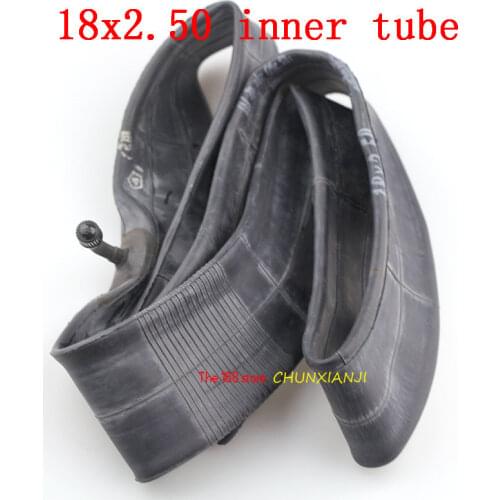 Lightning Shipment InnerTube 18 X 2.50 with A Bent Angle Valve Stem Fit Many Gas Electric Scooters and E-Bike 18x2.5 Inner Tube
