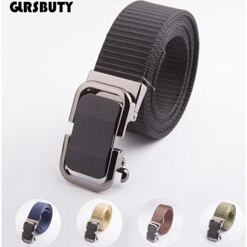 Tactical Army Military Belt Black Men Male Female Women Ladies Nylon Canvas Belts 2021 Automatic Buckle for Jeans Pants