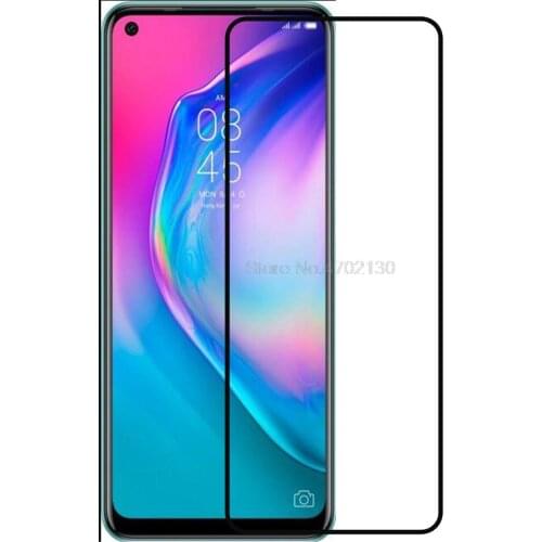 Tempered Glass For Tecno Camon 16 SE Glass Full Cover Glue Screen Protector For Tecno Camon 16 Pro Phone Glass