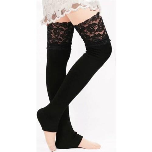 Womens Knee Leg Warmers Womens Winter Boots 55 Cm Winter For Women Above The Knee Boot Women Winter Fashion Warm Stocking