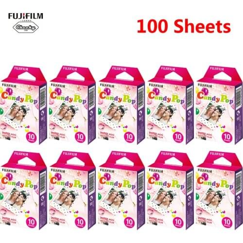 10-100 Fujifilm Instax Mini Cartoon Instant Photo Paper cartoon Film For Fuji Instax Mini 8 9 70 7s 50s 50i 90 25 Share SP-1