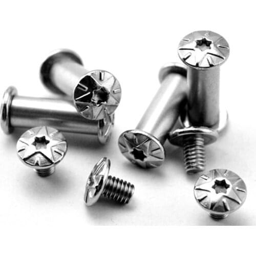 Sleeve Screws Making Tool Screws DIY Folding Knife Spindle Screws Plum Screws 4pcs