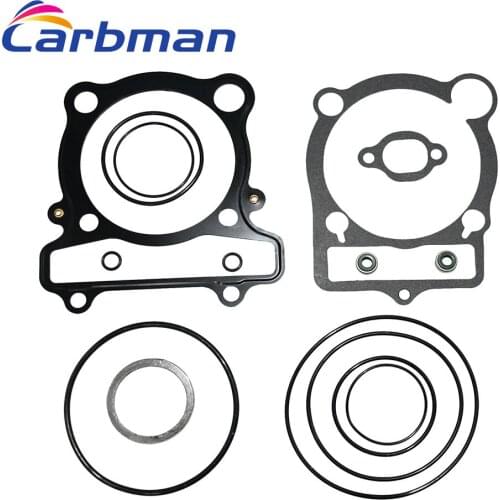 Carbman One Set Complete Gasket Kit Engine Head For YAMAHA Warrior 350 Raptor Big Bear Wolverine Gasket Kit Engine Set