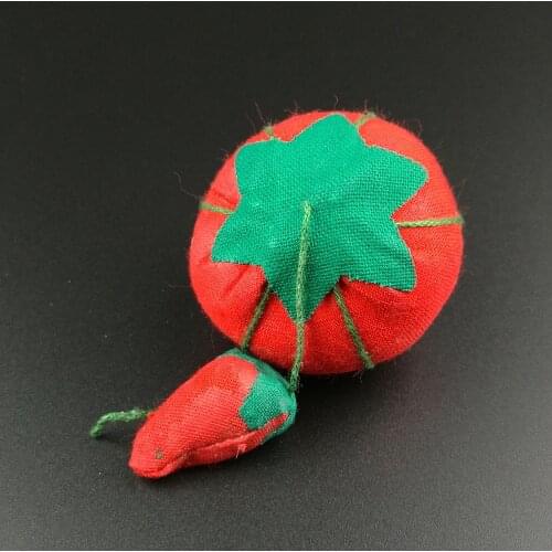 Lovely Tomato Strawberry Pin Cushions Sewing Needle Hanging Ball Kit Craft Holder DIY Tool Accessorie Sewing Tools Accessory