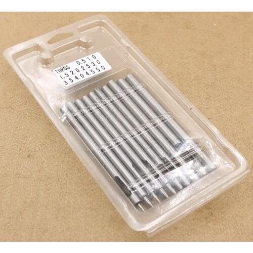 PASSION 10PCS SET Leathercraft round Hole Hollow Punch Leather Crafts Tools DIY