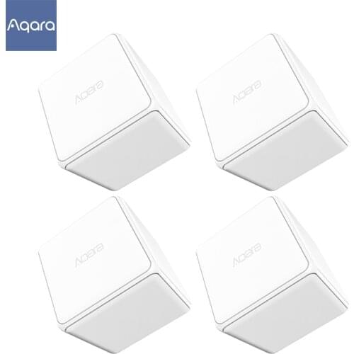 Original Aqara Cube Controller Zigbee Version Controlled by Six Actions for Xiaomi Smart Home Devices Works with Mijia APP