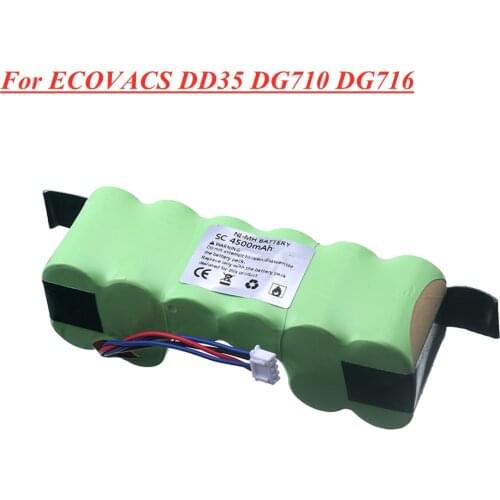 12v Robot Vacuum Cleaner Batttery Pack for Ecovacs Deebot DE55 DE5G DM88 DD35 DG710 DG716 Parts Accessories