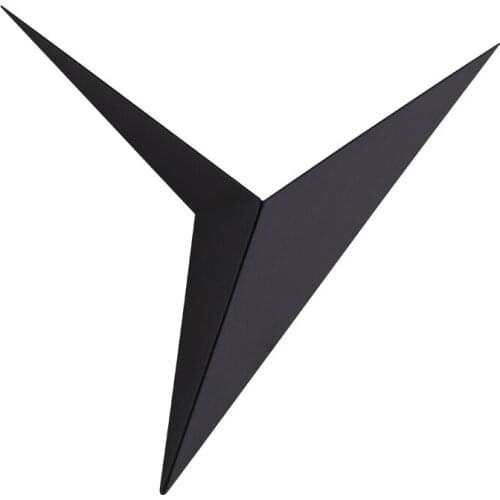 Modern Simple Iron Shaped Triangle Wall Lights For Bedroom Study TV Wall Room Bedside LED Wall Lamp 3W AC110-240V