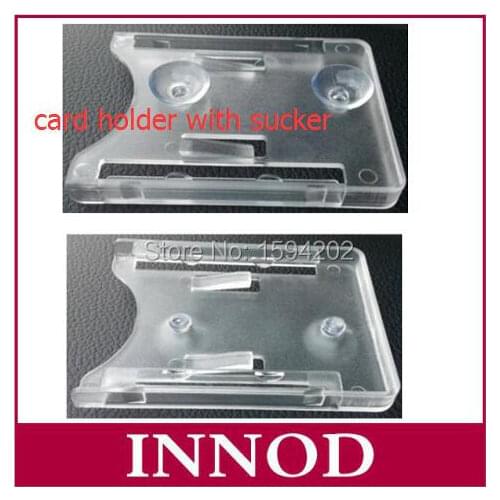 Performance RFID Standard IC / ID UHF Card Slot Card Holder for Vehicle Windshield glass UHF RFID Tag + free parking tag label
