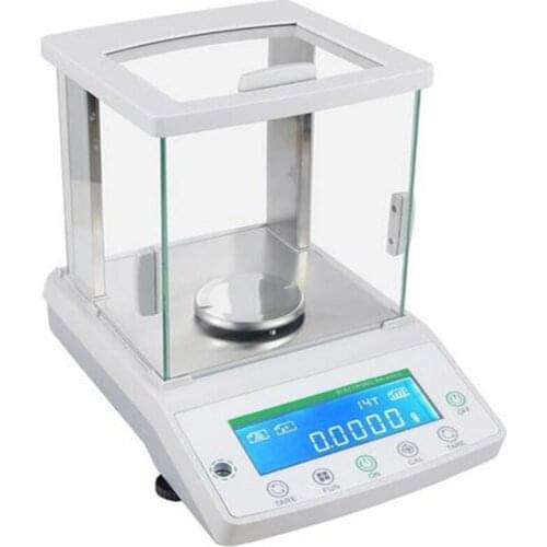 U.S. Solid 220 x 0.0001 g 0.1mg Lab Analytical Balance Digital Electronic Precision Weight weighing Scale CE