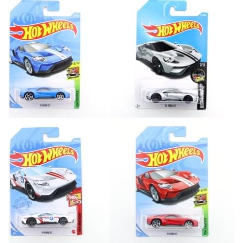2018 Original Hot Wheels Mini Alloy Coupe 17 FORD GT 1/64 Metal Diecast Model Car Kids Toys Gift