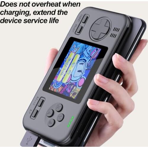 Bevigac Funny Handheld Game Console Power Bank Built-in 416 Classic Games for Kids Adults Friends Family Birthday Christmas Gift