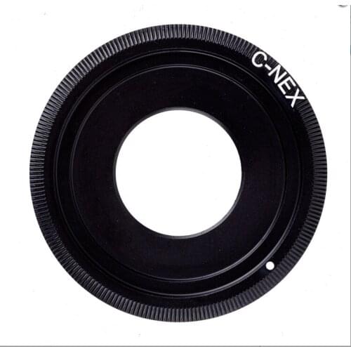 C Mount cctv Movie Lens to for Sony NEX3 NEX5 NEX7 NEX-5C NEX-5N NEX-VG10 camera lens Adapter Ring BLACK