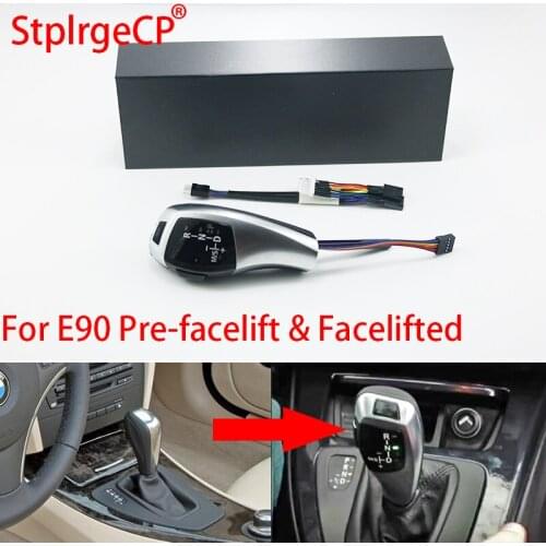 For BMW 3 series 2006-2011 E90 Pre-facelift & Facelifted LHD Automatic Updated Look LED Gear Shift Knob Car Parts