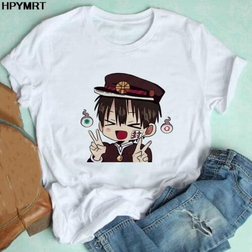 Shaman King Graphic Tees Kawaii Japanese Anime Toilet Bound Hanako Kun T Shirt Women Funny Cartoon Inuyasha T Shirt Short sleeve