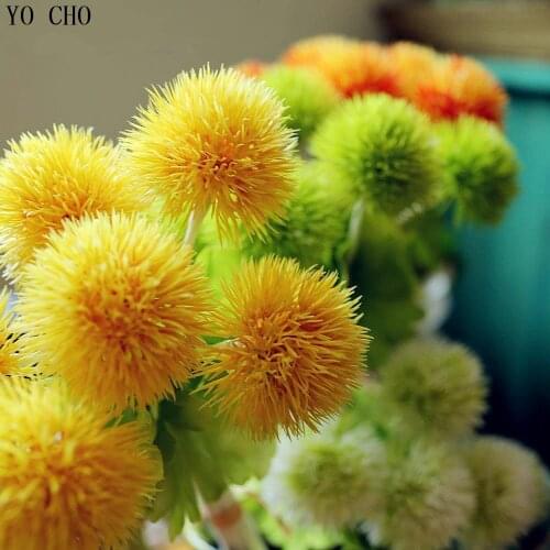 Artificial berry ball fruit plush plant plastic Flowers Home Office Party Home Wedding Decor wedding flower wholesale Floral