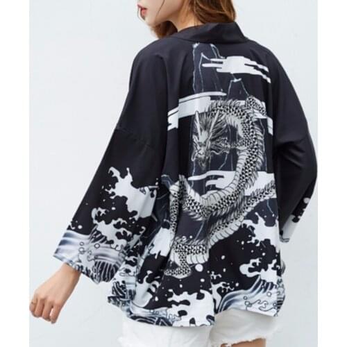 Summer kimono for women Japanese streetwear beach Womens kimono haori yukata female Japanese clothing obi Japan clothes 10475