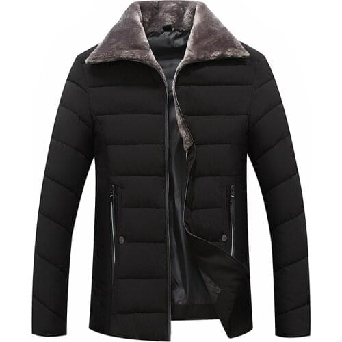 8XL 7XL 6X plus size Winter Jacket Men Fashion Fur collar Male Parka Jacket Mens Thick Jackets and Coats Man Winter Parkas