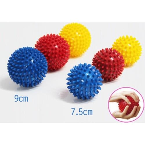 2021 New Yoga Massage Ball Spiky Trigger Point Health Care Relief Body Pain Hand Foot Sensory Hedgehog Massage Ball Portable