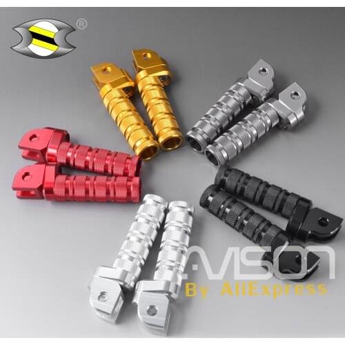 Motorcycle Footpeg Front Footrest Foot Pegs for MSX125 MSX125SF CB150R CB300 CB400 CB500X CB650F CB1300 CNC