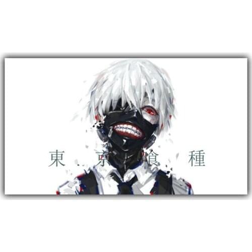 Home Decoration Poster Print Wall Art Tokyo Ghoul Poster Popular Japanese Anime Picture Living Room Modular Canvas Painting