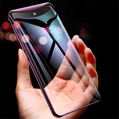 GKK Transparent Case for OPPO Find X Case Ultra Thin Electroplated Magnetic Liftable Camera Hard PC Cover for OPPO Find X Fundas
