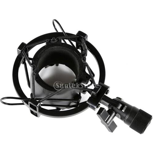 Universal Microphone Shock Mount Black