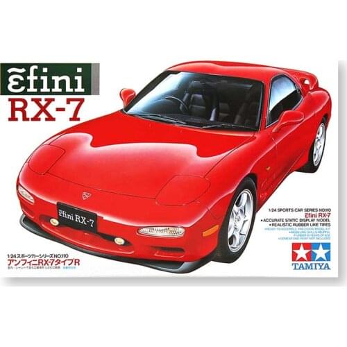 1/24 Tamiya Plastic Assembly Car Model Mazda Efini RX-7 DIY Assembly Kit #24110