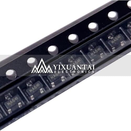 100pcs/Lot New Original LMBD2836LT1G A2X LMBD2838LT1G MA6 LMBD3004SLT1G LMBD301LT1G 4T SMD SOT23