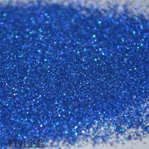 50g 0.2MM(1/128")008inch Ultra Fine dark blue Laser Nail Art Glitter Dust Powder Hexagon Shape for Nail Art DIY decoration, JKI