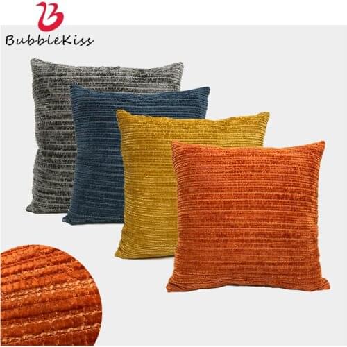 Bubble Kiss Bedroom Office Pillow Cover Nordic Style Cushion Cover Simple Texture Striped Living Room Home Decor Throw Pillow