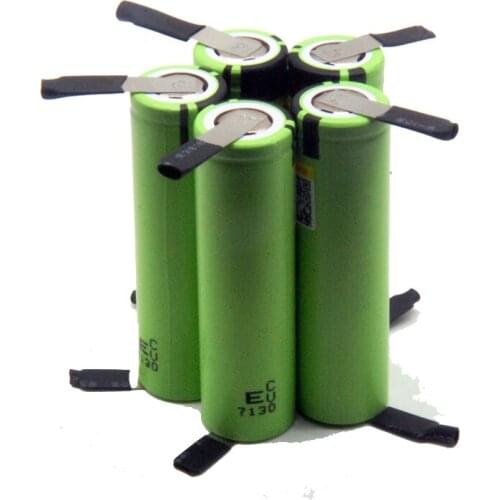 300PCS liitokala 18650 3400 Battery 3400mAh 3.7V NCR18650B Rechargeable Li-ion Battery for Flashlight +DIY nickel