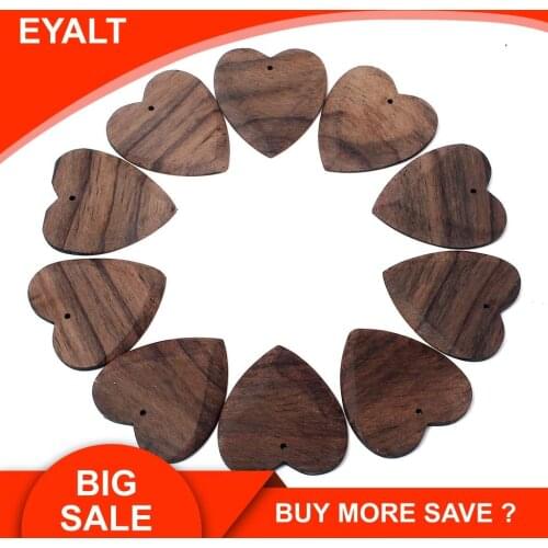 1 PCS Rosewood Heart-shaped Picks For Electric Guitar Accessories Pickup