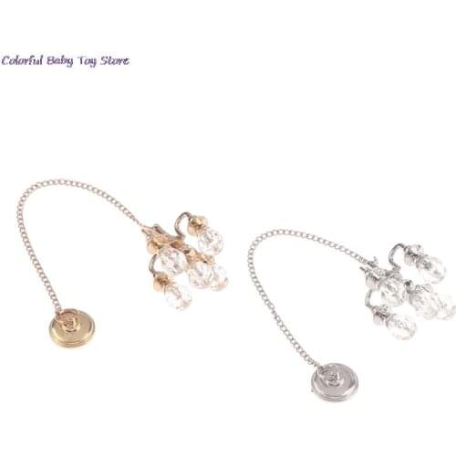 1:12 Dollhouse Miniature Lamp Chandelier Mini Ceiling Light For Doll House Decor