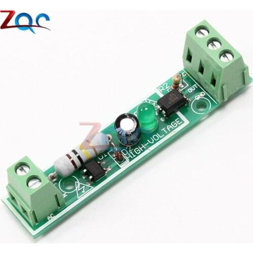 1-Bit AC 220V Optocoupler Isolation Module Voltage Detect Board Adaptive For PLC Isolamento Fotoaccoppiatore Module