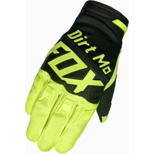 Dirt Mo Fox Motorcycle MX Gloves Motorbike Riding Mountain Cycling Sports DIRTPAW Race 100% Motocross Gloves