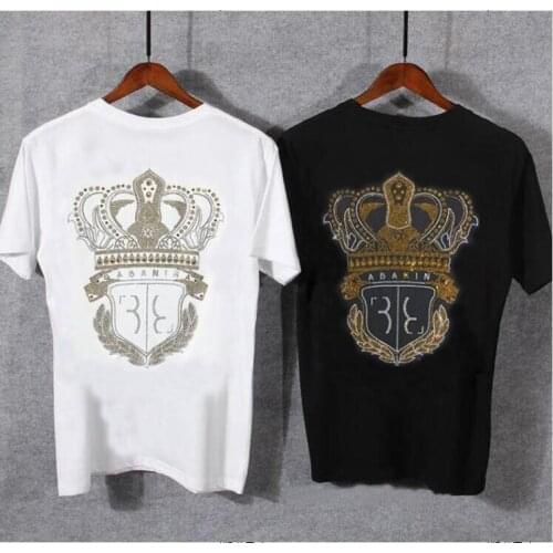 Hot drill Mens TShirts 2021 New Dress t-Shirts Men Brand Plus Size Male tShirt Solid Colors top tees