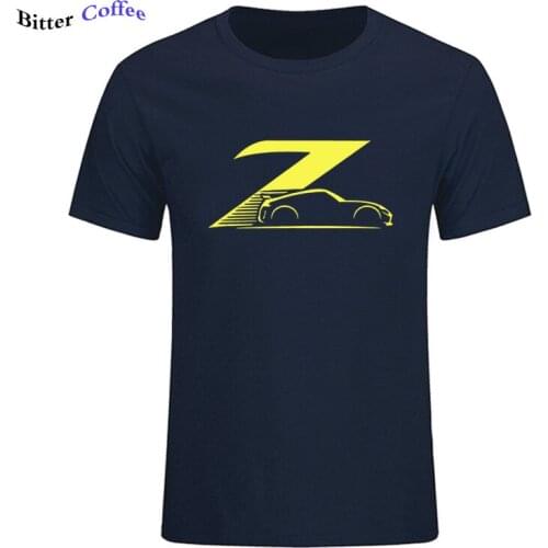 New Z Car printing Tee Fashion Men Cotton T Shirts Man Round Neck Short Sleeve Funny T-Shirts Mens Plus size