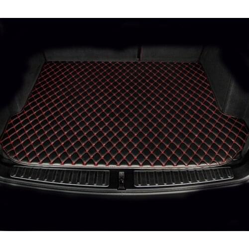 Special made car Trunk mats for Kia Cerato Forte K3 Rio 5D carpet rugs high quality anti slip case liners (2004-now)