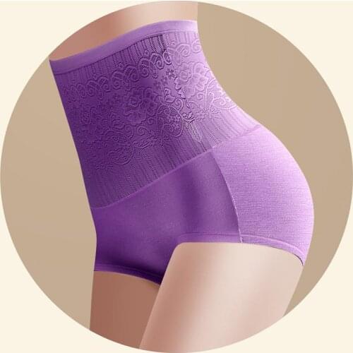 2020 Women High Waist Bottom-in Underwear Hip-up Triangle Pants Butt Lifter Tummy Control Panties Sexy Slimming Ladies'Underwear