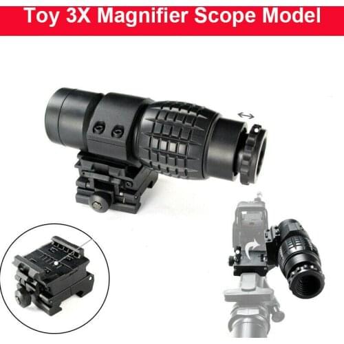 ZHENDUO 3X Magnifier Sight Scope for 20-21mm Rail Free shipping toy gun accessories BOY TOY
