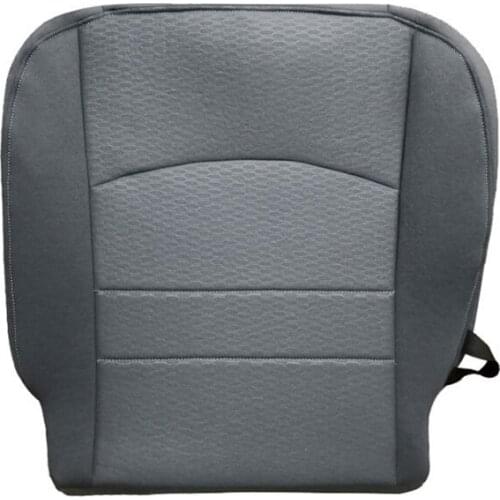 For Dodge Ram 1500 2500 3500 2013 2014 2015 - 2018 Driver Bottom Fabric Seat Cover Replacement Gray