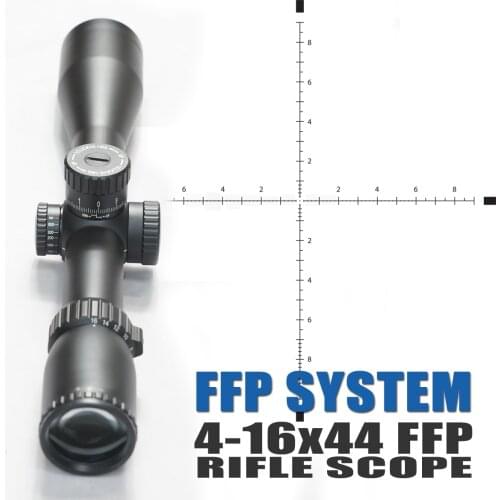 4-16x44ffp Rifle scope Side Focus 30mm First Focal Plane FFP scope sight Long Range .308 .338 Hunting Tactics reticle