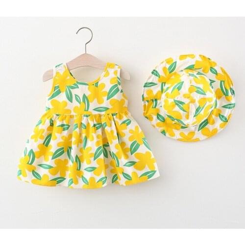 4 pieces/lot) 2021 New Arrival Girls Summer Dress 031501