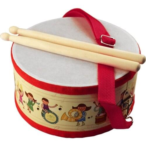 Drum Wood Kids Early Educational Musical Instrument For Children Baby Toys Beat Instrument Hand Drum Toys