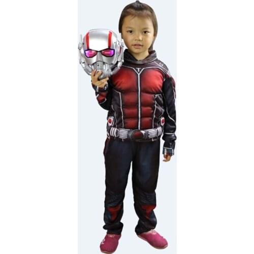 Fantasia Children Ant-Man anime Costumes Halloween fantasia infantile Christmas Cosplay Masquerade Carnival dress