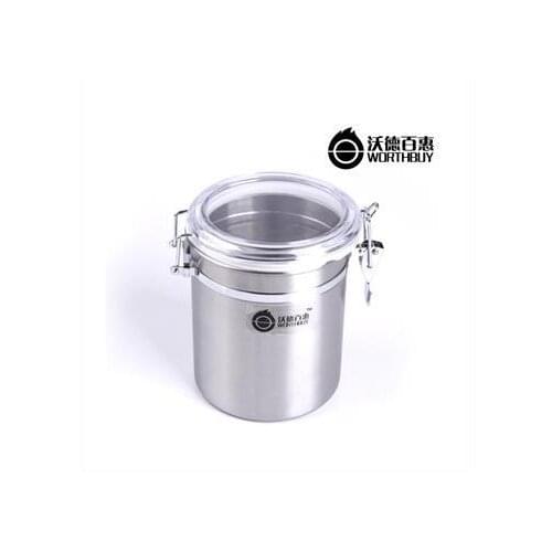 Hot Stainless steel Sealed cans high quality dia:13cm High:15cm 1200ml free shipping
