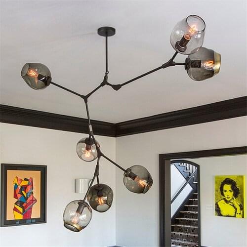 HKWWZ Pendant Lights With Control Panel