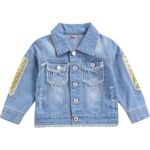 ITFABS Denim Jackets For Girls